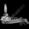 Гранитная мастерская "GraverArt" Гравировка свечи на памятник ХС-013